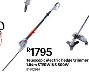 Sterwins Telescopic Electric Hedge Trimmer 1.84m 500W 81402991