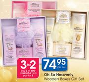 Oh So Heavenly Wooden Boxes Gift Set-Per Set