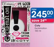 Coty Exclamation-100Ml