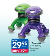 Safeway Mini Battery Massager-D2363 Each