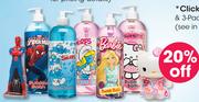 Spider-Man, Smurfs, Barbie Or Hello Kitty Bubble Bath-1ltr Each