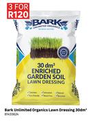 Bark Unlimited Organics Lawn Dressing 30dm3 81455624-For3    