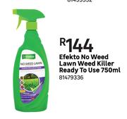Efekto No Weed Lawn Weed Killer Ready To Use 81479336-750ml  