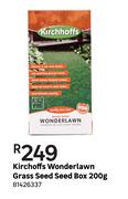Kirchoffs Wonderlawn Grass Seed Seed Box 81426337-200g 