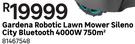 Gardena Robotic Lawn Mower Sileno City Bluetooth 4000W 750 Sqm 81467548
