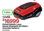 Einhell Robotic Lawn Mower Bluetooth 18V 800 Sqm 81475593