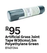 Artificial Grass Joint Tape W30cm x L5m Polyethylene Green 81401344