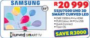 Samsung 55" UHD 3D Smart Curved LED TV 55JU7500