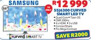 Samsung 55" Curved Smart LED TV 55J6300