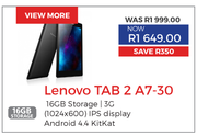 Lenovo Tab 2 A7-30