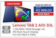 Lenovo Tab 2 A10-30L