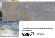 Artens Floor Tile Outdoor Intenso Alcan 300 x 600mm