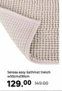 Sensea Easy Bathmat Trench W50cm x L90cm