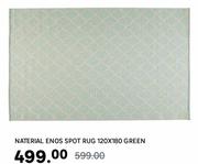 Naterial ENOS Spot Rug Green-120 x 180