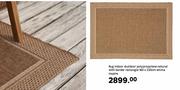 Inspire Rug Indoor/Outdoor Polypropylene Natural With Border Rectangle Emma-160 x 230cm