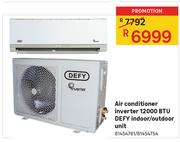Defy Air Conditioner Inverter 12000 BTU (Indoor/Outdoor Unit)