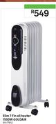 Goldair Slim 9 Fin Oil Heater 2000W 