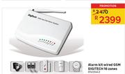 Digitech Alarm Kit Wired GSM 16 Zones