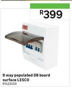 LESCO 8 Way Populated DB Board Surface 
