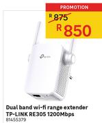 TP-Link Dual Band Wi-Fi Range Extender RE305 1200Mbps