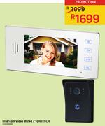 Digitech Intercom Video Wired 7" 