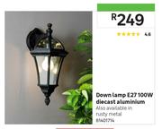 Down Lamp E27 100W Diecast Aluminium