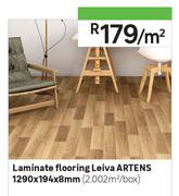 Artens Laminated Flooring Leiva 1290 x 194 x 8mm-Per Sqm