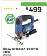 Dexter Power 600W Jigsaw Corded 81401109