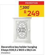 Decorative Key Holder Hanging 8 Keys 81402843