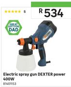 Dexter Power Electric Spray Gun 400W 81401153