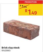 Brick Clay Stock 81423883