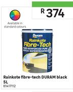 Duram Black Rainkote Fibre Tech 81417112-5Ltr