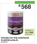Plascon White Velvaglo Non Drip Waterbased 81416716-5Ltr