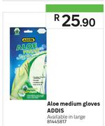 ADDIS Aloe Medium Gloves 