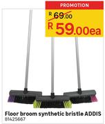 ADDIS Floor Broom Synthetic Bristle-Each