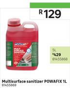 POWAFIX Multisurface Sanitizer-5Ltr