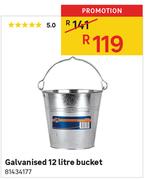 Galvanised 12Ltr Bucket 81434177