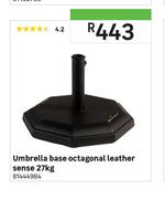 Umbrella Base Octagonal Leather Sense 27kg