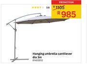 Hanging Umbrella Cantilever Dia 3m
