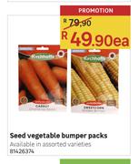 Seed Vegetable Bumper Packs-Each
