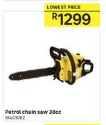 Petrol Chain Saw 38cc
