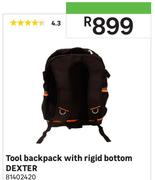 Dexter Tool Backpack With Rigid Bottom