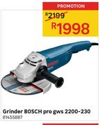 Bosch Grinder Pro Gws 2200-230