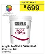 Colourlab 20Ltr Acrylic Roof Paint Charcoal