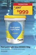 Weber Pool Paint Light Blue-15Kg