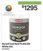 Plascon 20Ltr Nuroof Cool Roof White