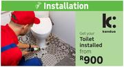 Kandua Toilet Installed 