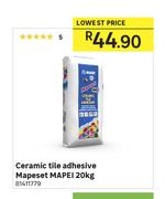 Ceramic Tile Adhesive Mapset MAPEI-20kg