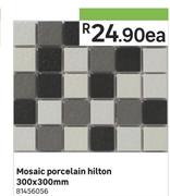 Hilton Mosaic Porcelain-300 x 300mm Each