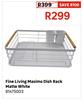Fine Living Masimo Dish Rack Matte White 81475003